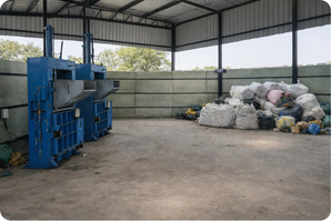 5 TPD waste facility installation, Greater Noida