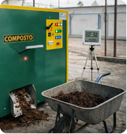 Smart organic recycling unit, Aarohan Resort Jammu